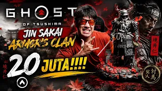UNBOXING SUPER STATUE JIN SAKAI GHOST OF TSUSHIMA ARMOR'S CLAN BY PRIME 1 STUDIO!!! 20 JUTA !!!