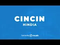 Cincin - Hindia  (KARAOKE VERSION)