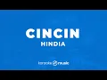 Download Lagu Cincin - Hindia  (KARAOKE VERSION)