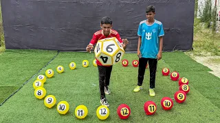 Who will pop 1-12 number ballon first & win the 12 number diamond dice challenge ? part2