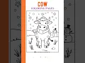 Cow Coloring Pages Free Printable PDFs