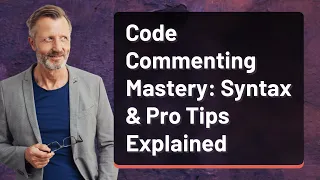 Code Commenting Mastery Syntax Pro Tips Explained