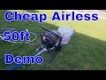 Vevor Airless Spray Rig with 50 ft Hose Cheapest Airless on Amazon