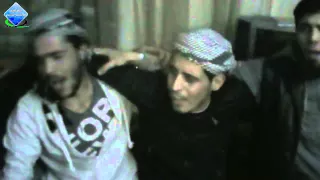 ودعت أمي على الباب مع المنشد عبد الباسط الساروت من داخل الحصار 