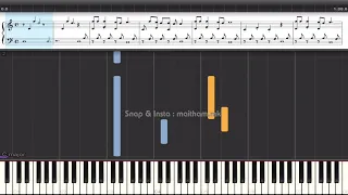 Sen Anlat Karadeniz Özlem Piano Tutorial تعليم عزف موسيقى مسلسل اشرح ايها بحر الاسود 