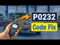 How To Fix P0232 Code - Fuel Pump Secondary Circuit High Voltage