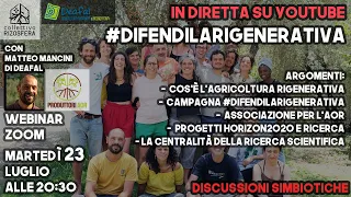 #difendilarigenerativa - Con Matteo Mancini di deafal DS