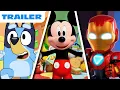 Disney Jr YouTube Channel Trailer Play w Bluey Spidey SuperKitties More disneyjr