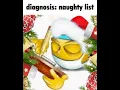 diagnosis naughty list