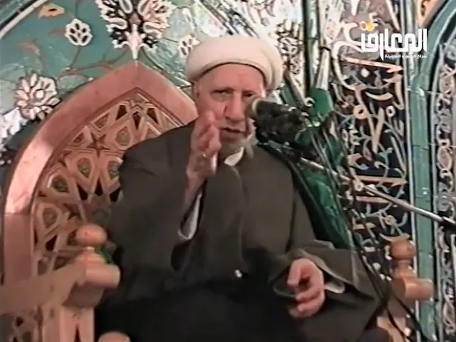 ⁣فإن قيل هذا قبره قلت أربعوا  ** أهذا الكيان الضخم يجمعه قبر - الشيخ أحمد الوائلي