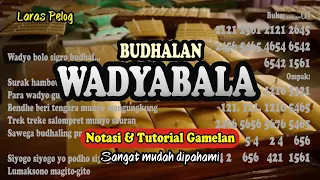 Download Budhalan WADYO BOLO - Notasi \u0026 Tutorial Gamelan MP3