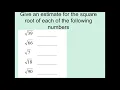 Pythagorean theorem with Non-Perfect Squares