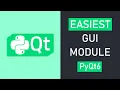 The BEST and EASIEST GUI Module for Python PyQt6 1