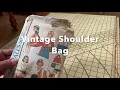 Vintage Shoulder Bag (Japanese Azuma Bukuro) Step by step links in description
