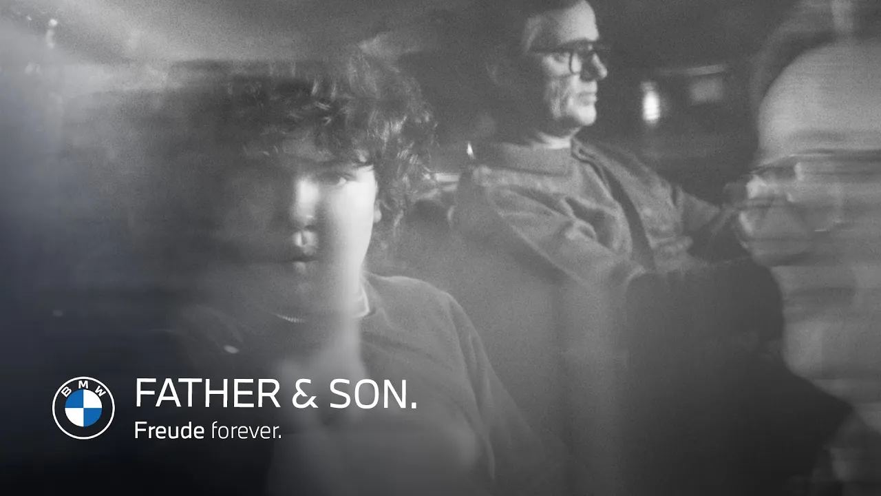 父与子。永远快乐。