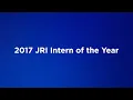 2017 JRI Intern of the Year