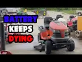 Battery Keeps Dying and Blades Won t Activate on Husqvarna Riding Mower Replacing Alternator