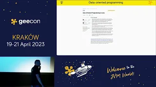 GeeCON 2023 Ron Veen - Data-oriented programming in Java