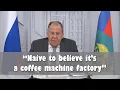 Download Lagu Lavrov Responds to NBC on Alleged Strike Against U.S.-Owned Factory | English Subtitles