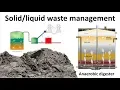 Solid liquid waste management - Waste sludge handling