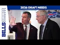 Dissecting the Bills Draft Needs Priorities and Off Limits Positions Bills By The Numbers