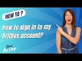 How To Sign In To My Britbox Account - Step by Step
