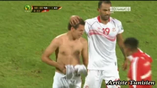 تونس 1 0 الجزائر كأس أمم أفريقيا 2013 هدف يوسف المساكني تعليق رؤوف خليف 
