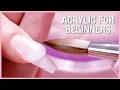 Acrylic Nail Tutorial - How to apply Acrylic for Beginners
