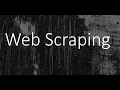 Web scraping financial data using Python and inserting the data into SQL Server