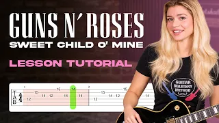 Sweet Child O' Mine Guitar Lesson & Tutorial – How to Play the Intro Riff