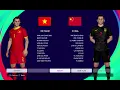 PES 2017 | AFC ASIAN CUP | VIETNAM vs CHINA ==== VIỆT NAM đại chiến TRUNG QUỐC