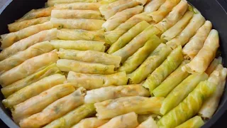 طريقة جديدة للف الكرنب بسرعة الصاروخ وداع ا لف المحشي بالساعات 