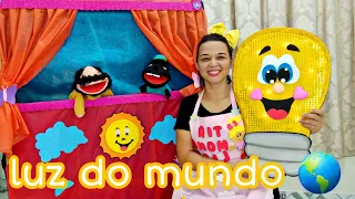 história bíblica infantil ( luz do mundo 🌎)#ministerioinfantil
