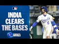 Jonathan India CRUSHES a grand slam capping off the Royals 7-run inning against the Twins