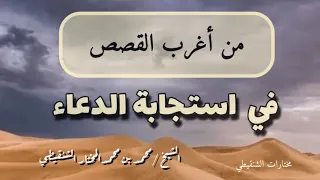 قصة مؤثرة في استجابة الدعاء الشيخ محمد المختار الشنقيطي 