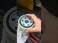01 DT466E lube and filter change