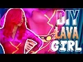 DIY EPIC LAVA GIRL COSTUME - Maddie Ryles
