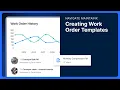 Navigate MaintainX Creating Work Order Templates