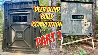 Field And Stream Budget Deer Blind From Tractor Supply - Deer Blind Build Competition