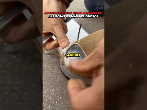 ¿Es cierto que la punta de acero de las botas es más peligrosa que no usar nada? 🥾 #curiosidades