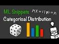 Categorical Distribution - ML Snippets
