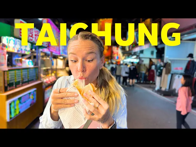 24 Hours Exploring TAICHUNG 🇹🇼 (Biking Taiwan Day 3)