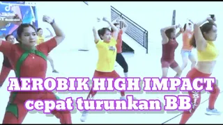 Download aerobik high impact //menurunkan BB cepat#aerobikterbaru MP3