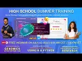 Orientation Session OmicsLogic Summer Training Programs for High Schoolers