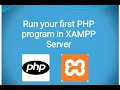 Master PHP in Minutes How to Easily Run Your Program on XAMPP Server