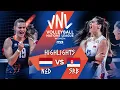 NED vs. SRB - Highlights Week 2 | Women's VNL 2021