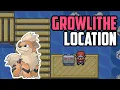 How to Catch Growlithe - Pokemon FireRed LeafGreen