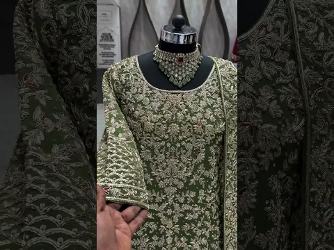 Mehendi Green Trail Lehenga Choli New Wedding Collection