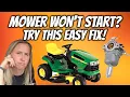 Starving for FUEL The Battle Against a Stubborn Riding Mower That Refuses to Start
