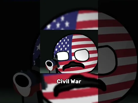 History of USA Civil War part 2 #countryballs #history #geography #usa #britain #america
